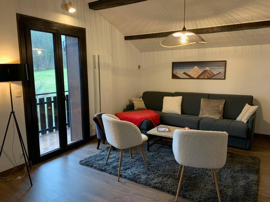 Duplex 3 Chambres Vue Mont-Blanc Domancy Exterior photo
