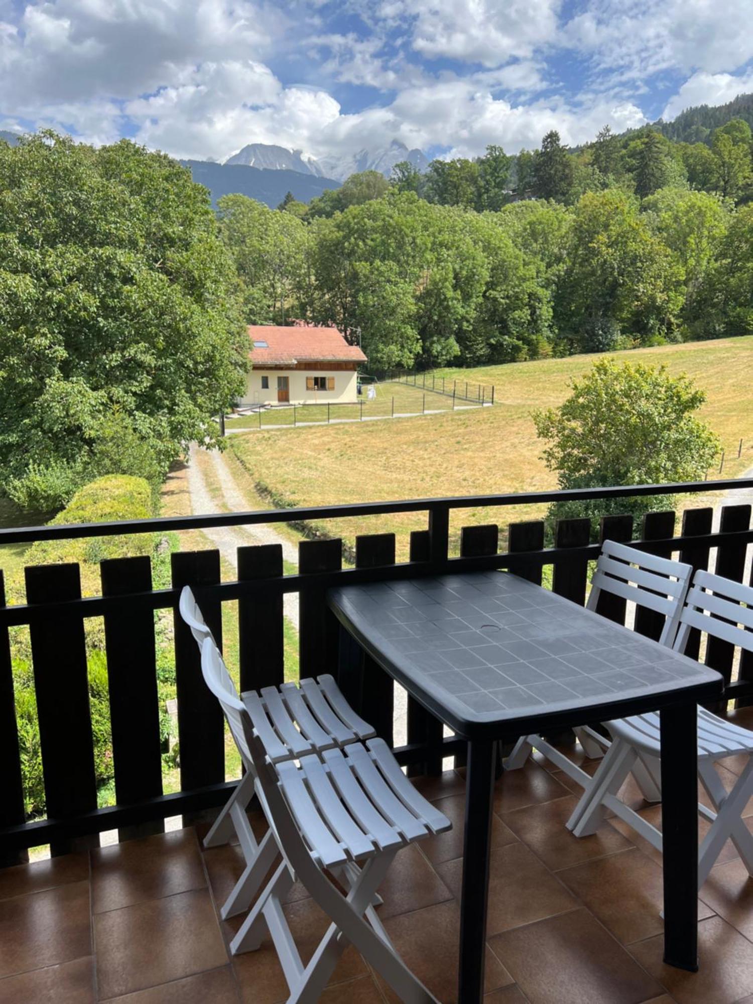 Duplex 3 Chambres Vue Mont-Blanc Domancy Exterior photo